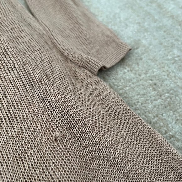 J. Jill Linen Long Cardigan Sweater XS - Picture 5 of 8